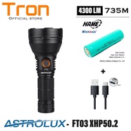 SENTER LED ASTROLUX FT03 XHP50.2 4300LM 735 M NARSILM V1.3 USB-C - DHIORA STORE