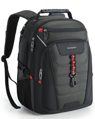 BAGSMART Slim Business Laptop Backpack with USB Charging, Anti-Theft, Water-Resistant - Fits 15.6-In