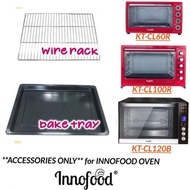 INNOFOOD 60L 100L 120L Bake Tray Wire Rack for Oven KT-CL60R / KT-CL100R / KT-CL120B Dulang Rak Ketuhar 烤盘架子