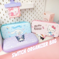 Kuromi Cinnamoroll Hellokitty Kuromi Storage Bag for Nintendo Switch/OLED Hard Cover Pouch bag for NS/OLED Game Accessories