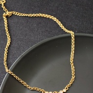 Dior 中古項鍊 正常使用痕跡 97新 刻印清晰