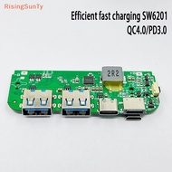 [RisingSunTy] SW6201 USB Type-C QC 4.0 PD Quick Charging Board 5V-12V Fast Charger Module DIY