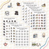 [NEW] Household chores, car wash, dishwashing, laundry, garbage planner stickers|smorelife