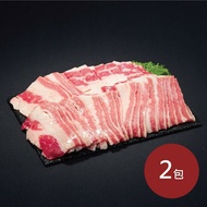 【料里長】 美國安格斯牛五花肉片2包組(500g/包)