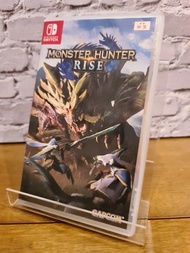 แผ่นเกม Monster Hunter Rise ของเครื่อง Nintendo switch เป็นสินค้ามือ2ของแท้ สภาพดีใช้งานได้ตามปกติครับ