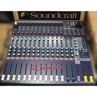 EFX 12 - Soundcraft 12 Channel, 2 Bus Audio Mixer with Lexicon Effects Processor/tested