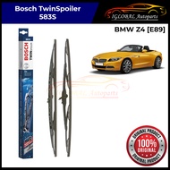 BMW Z4 [E89] Year 2009-2016 Bosch Twin Spoiler 583S Windscreen Wiper Set (21/21") - 3397001583