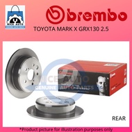 TOYOTA MARK X (GRX130) 2.5 / LEXUS IS250 GSE20 (REAR) BRAKE DISC ROTOR -BRAND BREMBO