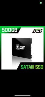 AGI亞奇雷AI238系列500GB 2.5吋SATA3 SSD 固態硬碟