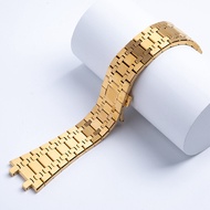 สายนาฬิกา 26 มม. ผู้ชายผู้หญิงสแตนเลสสตีลสำหรับ AP ROYAL OAK 15400 26331 15500 สายนาฬิกาหัวเข็มขัดแบ
