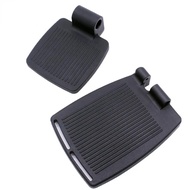 2 Keping 5.5 "/8" Pedal Kerusi Roda Pedal Plastik Pedal Kerusi Roda Aksesori Kerusi Roda