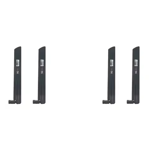 Superior-4 Pcs 3G 4G 5G Antenna 600-6000Mhz 18Dbi Gain SMA Male For Wireless Network Card Wifi Route