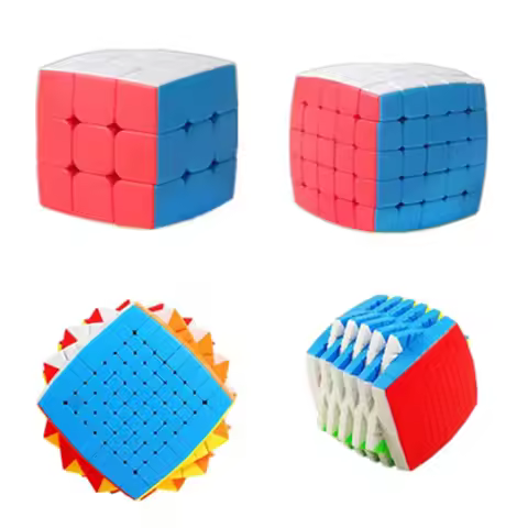 ShengShou Bread Series 2x2 3x3 4x4 5x5 8x8 9x9 10x10 11x11 Magic Puzzle Cube Professional SengSo Pil