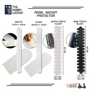 [READY] Padel Racket Protector - Padel Matte Racket Protector Clear/