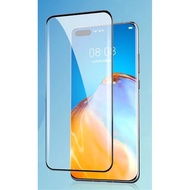 3D Full Coverage &amp; Adhesive/Glue 9H Tempered Glass for Huawei P40 / P40 Pro Plus / P40 Pro+ (Black)