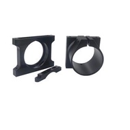 40mm Pipe Clamp Multi-Rotating Wing Drone Aluminum Alloy Fastening Pipe Hoop Safety Hoop Flying Robo