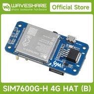 Waveshare SIM7600G-H หมวก4G (B) สำหรับ Raspberry Pi LTE Cat-รองรับ4 4G / 3G/2Gการวางตำแหน่ง GNSSโมเด