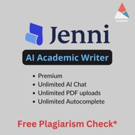 Jenni AI Academic Writer Premium Unlimited AI Chat Unlimited PDF uploads Unlimited Autocomplete Free