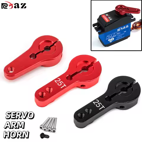 RCXAZ 25T M3 Metal 35mm RC Servo Arm Horn for Futaba Savox Xcore HL HSP HD Power MG995 MG996R E9001 