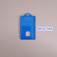 OQISS Hard Case ID Card Holder / Casing Tempat Kartu Nama Anggota / Kartu Casing ID Card / Tanda Pen