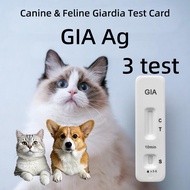 Dog & Cat Giardia Fecal Antigen Test Kit 3T | Kit Ujian Feses Giardia untuk Haiwan