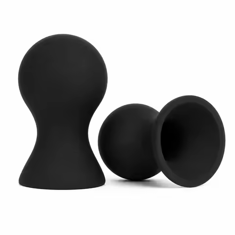 One Pair Mini Nipple Enlarger And Clitoris Sucker Clips Manual Suction Adult Foreplay Pump Toys For 