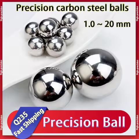 Q235 High Precision Solid Carbon Steel Balls Slingshot Hunting Ball Bearing Ball Steel Balls 1/1.5/2