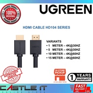 Ugreen HDMI Cable HD104 1M 5M 10M 15M 4K30Hz 4K60Hz High Speed HDMI Cable