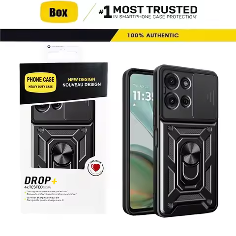 Military Grade Defender Armor Case For Motorola Edge 70 60 50 Fusion 40 Pro Neo G77 G67 G57 G86 Powe