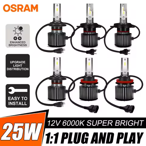 OSRAM Classic 2.0 LED H7 H4 H1 Car Headlight Bulb H8 H11 9005 9006 HB3 HB4 HIR2 9012 Fog Lights 6000