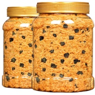 肉松海苔碎罐装250g Meat floss and seaweed minced canned baked sushi special seaweed meat floss baby shell c