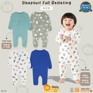 BABY LEON 0-18m BABY Sleepsuit Sleepwear FULL ZIPPER Jumpsuit Jumper Pajamas BABY Boy Girl Newborn o