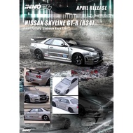 Inno Models Inno64 Nissan Skyline GT-R (R34) Omori Factory “Clubman Race Spec”