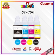 CANON GENUINE GL-790 GL790 GI790 GI-790 REFILL INK G-SERIES CYMK SET ( 4 btls )