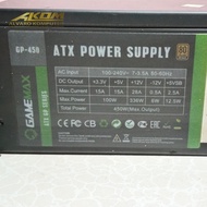 GAMEMAX Computer Power Supply PSU 450W GP-450 80+ Bronze