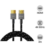 Mazer UltraThin HDMI to HDMI 3m conversion cable - genuine