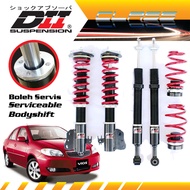 DII ADJUSTABLE Toyota Vios NCP42 Hi Lo Body Shift Serviceable Absorber