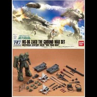 盒殘/紅標⚠️HG MS-06 Zaku II Set 渣古2 套裝/Wappa 偵察車 & Type-615+ 聯邦軍戰車 The Ground War Set 地面戰組合套裝 1/144 Band