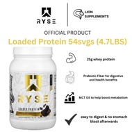 RYSE Loaded Protein Whey Protein Isolate 54Svgs (4.2LBS), Whey Concentrate, MCT Oil, Muscle Recovery