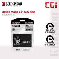 Kingston KC600 256GB 2.5" SATA Internal SSD (SKC600/256G)