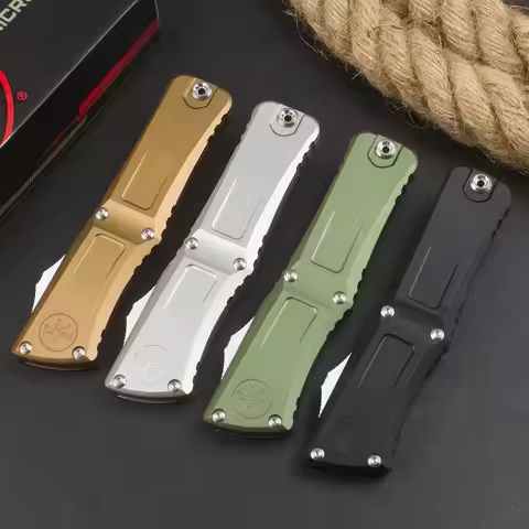 Micro Tech Troodon GenIII OTF Knife Tactical Self Defense EDC Knife D2 Blade Aluminum Alloy Handle O