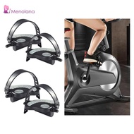 [Menolana] Pedal Strap Pedal Stationary Exerciser No Equipment Recumbent Pedals 2