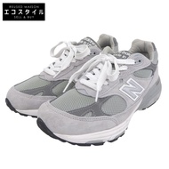 New Balance 993 Low-Top Sneakers, Men's, Gray, Size 26cm, Made in USA, MR993GL 8 (US)