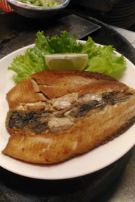 台南真空有刺大虱目魚肚
