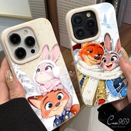 Case Samsung A50 A24 A12 A13 A23 A20 A05s A03 A04 A14 A32 A52 A05 A15 Cartoon Snow Flink Nick Judy E