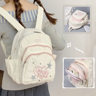 【 READY✅ 】Tas Corduroy / Tas Ransel Anak Corduroy / Ransel Corduroy Mini Putih Tas Ransel / Tas Rans