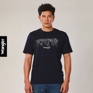 WRANGLER เสื้อยืดแขนสั้นผู้ชาย คอลเลคชั่น Everyday with Wrangler รุ่น WR S325MTSSN38