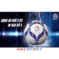 Dynamic soccer ball with star print UHV 2.03 - Star printed UHV 2.03 (Free pump + Ball net)