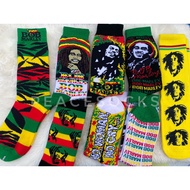 Bob Marley Reggae Style Socks Stokin Lelaki Stokin