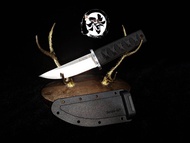 พกเหล็ก​ 8cr13mov​ ด้าม​ยาง​กัน​ลื่น​จับ​กระชับ​มือ